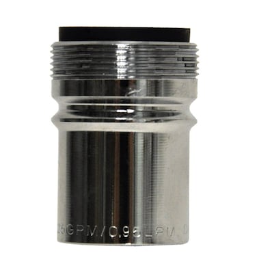 Danco 10492 Dual Thread Extreme WaterSaving Faucet Aerator Black 025 GPM Chrome