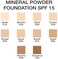 Jolie Mineral Powder Foundation SPF 15 wsponge  Hypoallergenic Shell