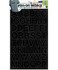 Dritz 15515 Ironon Letters Embroidered Block 1Inch Black 1Sheet