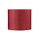 Aspen Creative 31107 Hardback Drum Transitional Spider Lamp Shade Rich Red Burlap Texture Fabric 12 Top x 12 Bottom x 10 Height