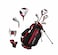 Aspire Xlite Super Performance Precise Junior Golf Club Set Red Set for Ages 3 to 5 Right Handed