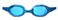 Arena Unisex Youth Spider Junior Swim Goggles Girls and Boys Ages 6 to 12 No Fog NonMirror Lens Easy to Adjust Strap No Leak BlueLightblueBlue