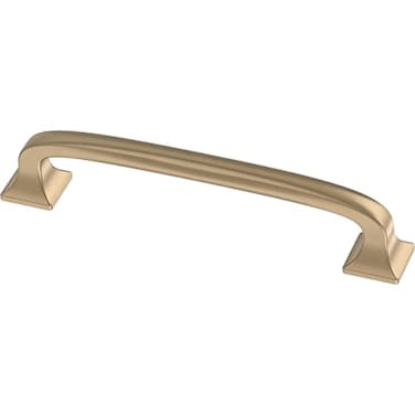 Franklin Brass Lombard 5Pack Cabinet Handles 4 Hole to Hole Champagne Bronze Kitchen Cabinet Pulls Drawer Handles Cabinet Hardware Dresser Gold Drawer Pulls P29613KCZB