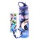 Daily Kids Sports Motivational Water Bottle with Time Marker for Boys  Ice Cube Stick Tube Inside  Leak Proof Cap with Handle Lid and Straw  Shark Theme for School and Travel  22 ounce Shark