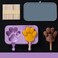 Cute Cats Paw Popsicle Molds Silicone Paw Ice Pop Molds Homemade Popsicle Silicone Mold with 100pcs Popsicle Sticks Reusable Easy Release Cat Paw Ice Pop Maker Cats Paw