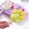 Cute Cats Paw Popsicle Molds Silicone Paw Ice Pop Molds Homemade Popsicle Silicone Mold with 100pcs Popsicle Sticks Reusable Easy Release Cat Paw Ice Pop Maker Cats Paw