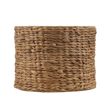 Aspen Creative 31605 Water Hyacinth Spider Drum Shade 12 Top x 12 Bottom x 9 Height