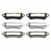 Metal Label Pulls with Fasteners by Tim Holtz Ideaology 6 per Pack 1316 x 214 Inches Antique Finishes TH93015
