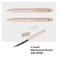 U Brands Cambria Mechanical Pencils Set of 2 Blush Pink Soft Touch Medium 07 mm Point Lead and Eraser Refills