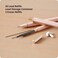 U Brands Cambria Mechanical Pencils Set of 2 Blush Pink Soft Touch Medium 07 mm Point Lead and Eraser Refills