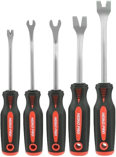 Neiko 20596B Auto Trim Panel Removal Tool Set with Soft Grip 5 Piece