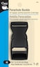 Dritz 488 Contoured Parachute Buckle for 1Inch Strap Black