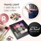 Z Palette Small Magnetic Makeup Palette Empty Magnetic Palette Universal Magnet makeup palette for Eyeshadows Powders Customizable Beauty Organizer with Clear Window