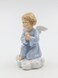 Cosmos Angel Praying in Blue Dress Figurine 2 18 x 2 38 x 4 14 H