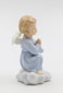 Cosmos Angel Praying in Blue Dress Figurine 2 18 x 2 38 x 4 14 H