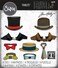 Sizzix Thinlits Die Set 9PK Tailored by Tim Holtz 666289 MultiColour