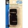 Dritz 481 Dual Adjustable Parachute Buckle for 1Inch Strap Black