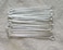 200pcs Silver Plated Loop Pins 21GA 1535mm Jewelry Making