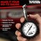 TIRETEK Tire Pressure Gauge for Cars 060 PSI  Tire Gauge for Tire Pressure Heavy Duty Air Pressure Gauge ANSI Certified  Car Accessories