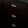 Franklin Brass Contemporary Cup 5Pack Cabinet Handles 3 Hole to Hole Champagne Bronze Kitchen Cabinet Pulls Drawer Handles Cabinet Hardware Dresser Gold Drawer Pulls P34702KCZB