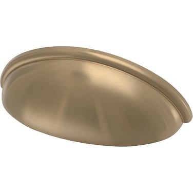 Franklin Brass Contemporary Cup 5Pack Cabinet Handles 3 Hole to Hole Champagne Bronze Kitchen Cabinet Pulls Drawer Handles Cabinet Hardware Dresser Gold Drawer Pulls P34702KCZB