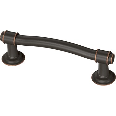Franklin Brass Nautical 5Pack Cabinet Handles 3 Hole to Hole Bronze wCopper Highlights Kitchen Cabinet Pulls Drawer Handles Cabinet Hardware Dresser Drawer Pulls P18639KVBCB