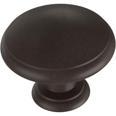 Franklin Brass Round Ringed 5Pack Cabinet Knobs Deep Bronze Drawer Knobs Kitchen Cabinet Knobs for Dresser Drawers Pulls and Knobs 114 Closet Door Knobs Drawer Knob P35597K324B2