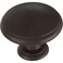 Franklin Brass Round Ringed 5Pack Cabinet Knobs Deep Bronze Drawer Knobs Kitchen Cabinet Knobs for Dresser Drawers Pulls and Knobs 114 Closet Door Knobs Drawer Knob P35597K324B2