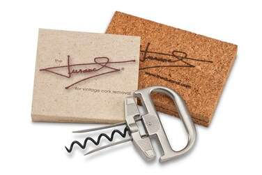 The Durand two part device to successfully remove older and fragile wine corks whole and intact