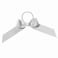 EMC Sports Team Bow White One Size fits All