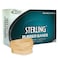 Alliance Rubber 24945 Sterling Rubber Bands Size 94 1 lb Box Contains Approx 140 Bands 3 12 x 34 Natural CrepeBeige