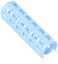 Annie Snap on Rollers 12 Blue 14pcs