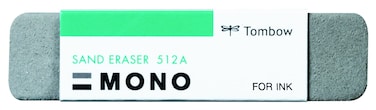 Tombow MONO Sand Eraser  Grey 1 Pack