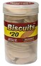 Milescraft 5336 20 Biscuits in a Bottle 85 pc  For use in Wood Joining Woodworking and Crafting Works with Standard Biscuit Joiners  Size 20
