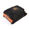 Stokke PramPack Black  Orange  Protects Your Stroller While You Travel  Lightweight  Rolls Up for Easy Storage  Fits Most Strollers on the Market