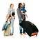 Stokke PramPack Black  Orange  Protects Your Stroller While You Travel  Lightweight  Rolls Up for Easy Storage  Fits Most Strollers on the Market
