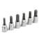 Powerbuilt 642403 Metric Wobble Ball Hex Bit Set 8Piece