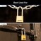 Brinks 67149002 50mm 4Dial Resettable Combination Lock with Chrome Plated Boron Steel Shackle and 2 38 Shackle Clearance Brass Plated