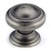 Richelieu Hardware BP8632142 Sutton Collection 1 316inch 30 mm Pewter Traditional Cabinet and Drawer Knob for Kitchen Bathroom and Furniture