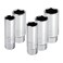 Powerbuilt 38Inch Drive Spark Plug Socket Set 6 Point Deep Thin Wall 5 Piece Metric and SAE  640855 Grey