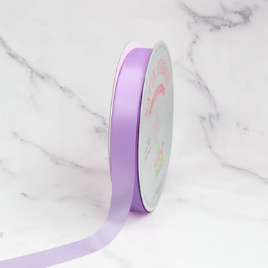 Creative Ideas PSF0708430 Solid Satin Ribbon 78100 yd Lavender