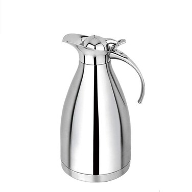 Cuisinox Stainless Steel Thermal Coffee Carafe Vacuum Insulated for Hot or Cold Beverages 2 Liters 11 High