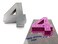 EURO TINS Large Number four 4 Wedding Birthday Anniversary Baking Cake Pan 14 X 10 4