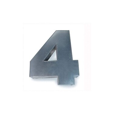 EURO TINS Large Number four 4 Wedding Birthday Anniversary Baking Cake Pan 14 X 10 4