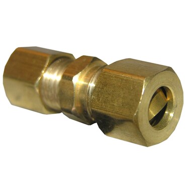 LASCO 176219 516Inch Compression by 14Inch Compression Brass Union