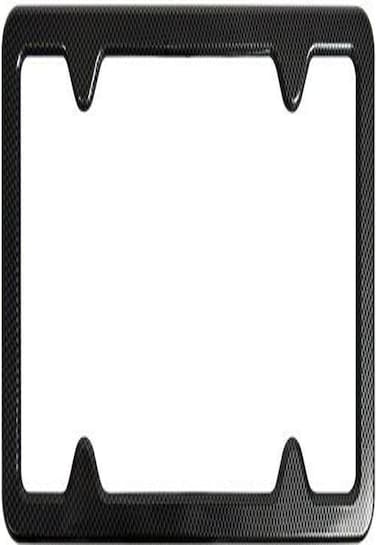Custom Accessories 92820 Carbon Fiber License Plate Frame with Bracket