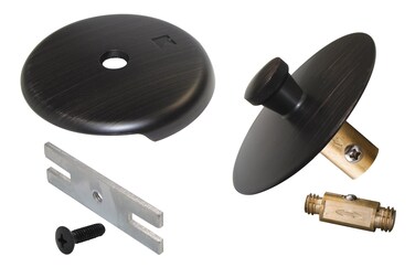 Keeney K6199VB Quick CoverUp Bath Drain Trim Kit with Overflow Plate Venetian Bronze