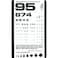 SNELLEN Pocket Eye Chart  Eye Test
