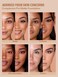 SHEGLAM Full Coverage Foundation Makeup Long Lasting Waterproof Matte Dewy Liquid Foundation  Butterscotch