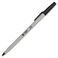 Business Source 37503 Ballpoint Stick Pens Fine Pt Light Gray Barrel Black Ink